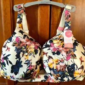 Cacique Comfort Bliss Lightly Lined Balconette Bra 44G